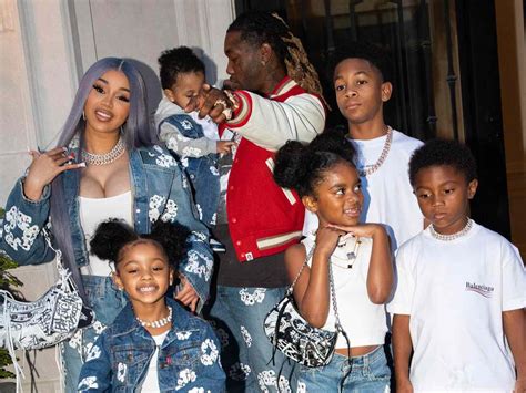 cardi b and her children