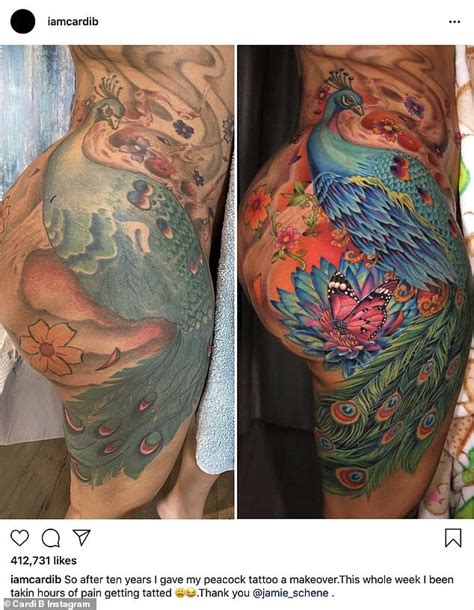 Cardi B And Her Incredible Tattoo Artist