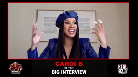 cardi b youtube interview