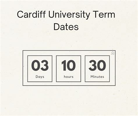 cardiff uni term dates 23/24
