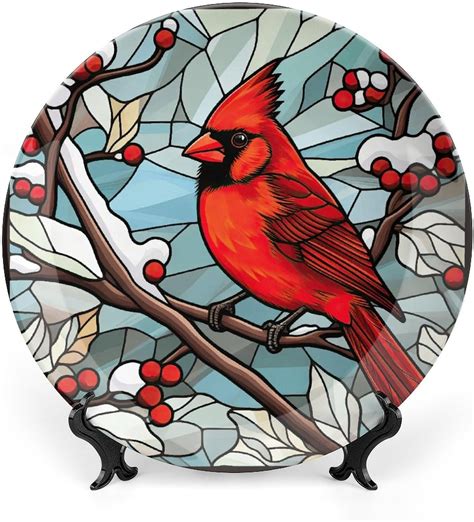 Cardinal Decorative Plates
