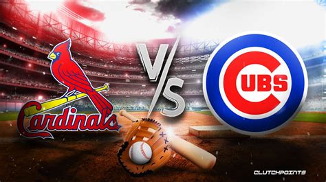 cardinals vs cubs score to end series
