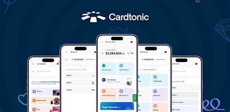 Cardtonic App User Interface