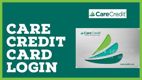 care credit card login credit card