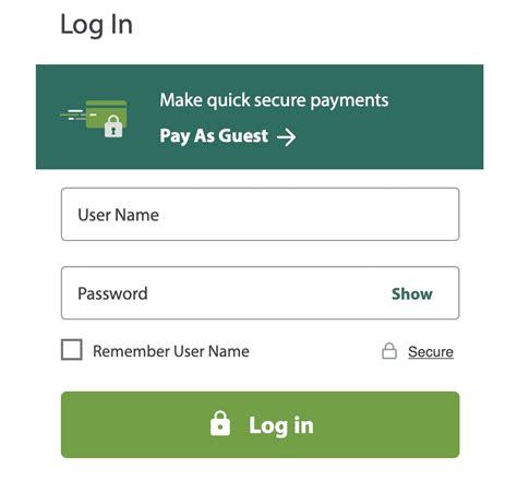 care credit card login pay as guest