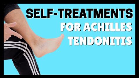care for tendonitis