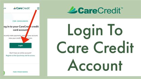 carecredit login pay bill as guest