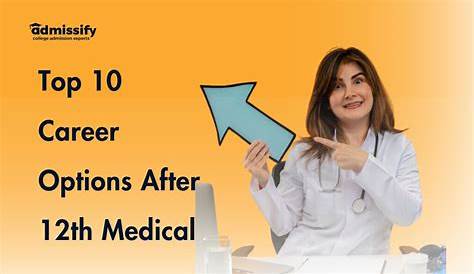 Career Options After 12th Medical Stream In India Class 12 dia