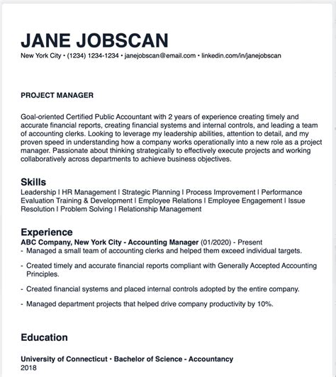career change statement examples