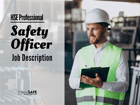 career opportunities for safety officers