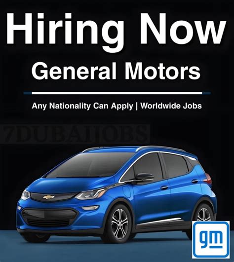 careers at general motors