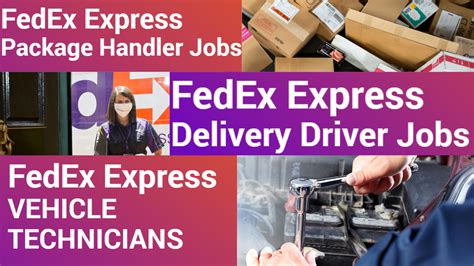 careers fedex express jobs