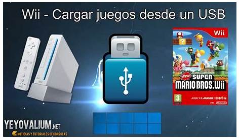 CARGAR JUEGOS DE WII U EN USB Y JUGAR ONLINE - YouTube