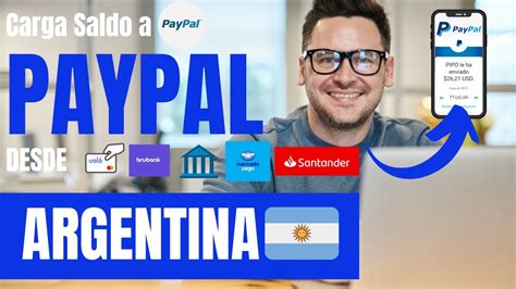 cargar dinero a paypal argentina