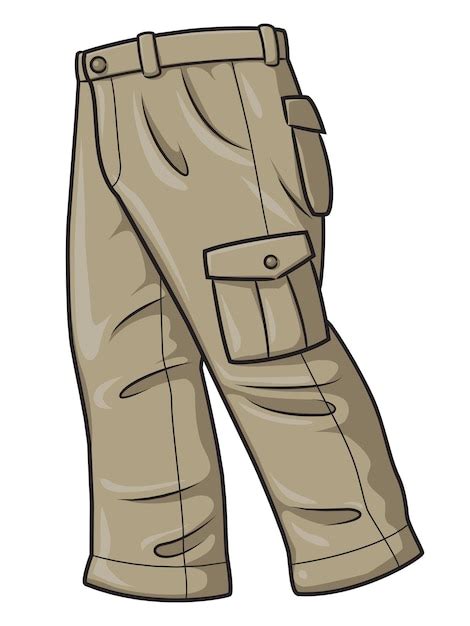 Cargo Pants Cartoon