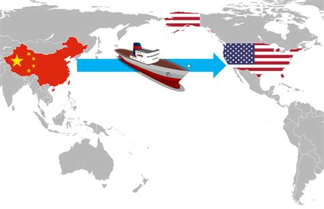cargo ship from china to usa