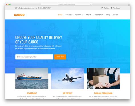 Cargo Website Builder