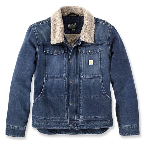 carhart denim jacket