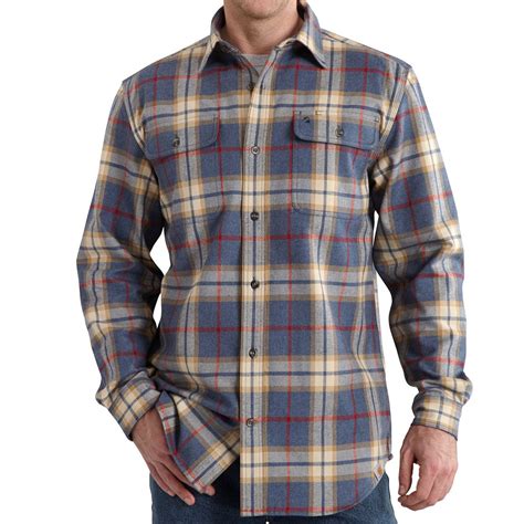 carhartt flannel shirts large tall