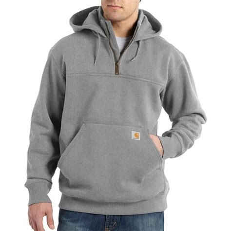 carhartt heavyweight hoodie 1/4 zip