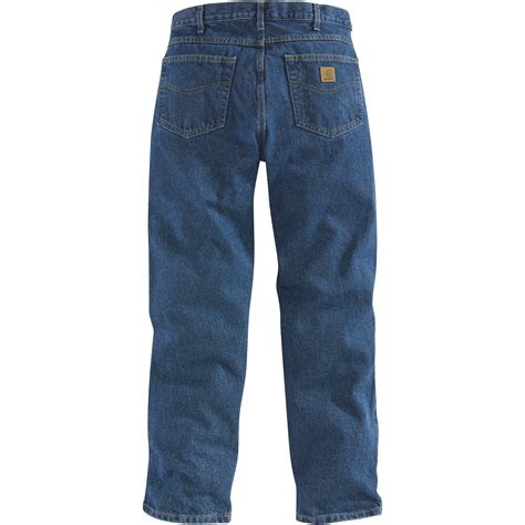 carhartt jeans relaxed fit tapered leg jeans