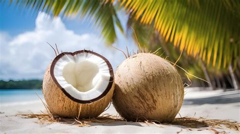 Caribbean Island Coconuts