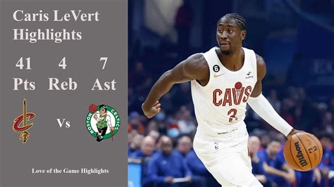 caris levert vs celtics