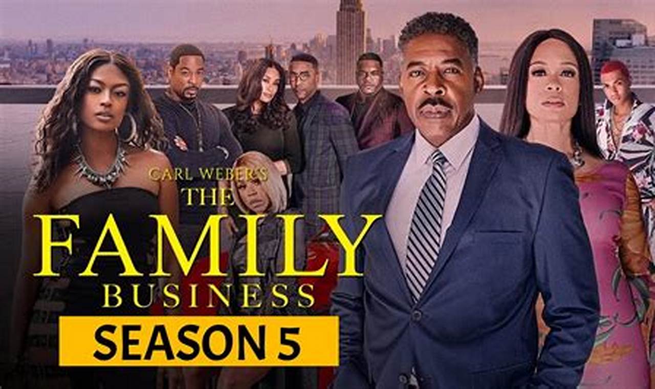 carl weber's the family business season 5