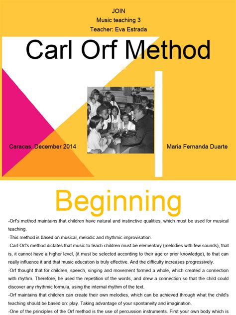 carl orff teaching method