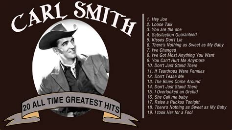 carl smith songs list