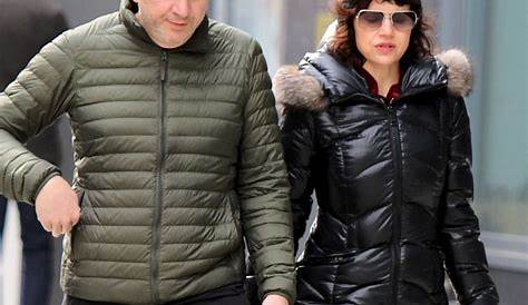 Carla Gugino and her husband Sebastian Gutierrez out in NY GotCeleb