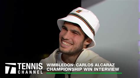 carlos alcaraz wimbledon interview