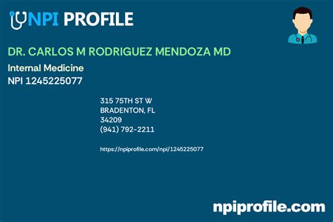 carlos m rodriguez mendoza md