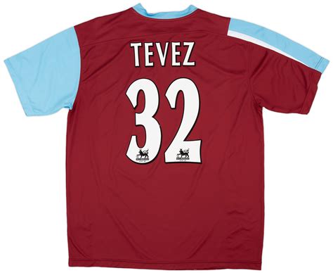 carlos tevez west ham shirt