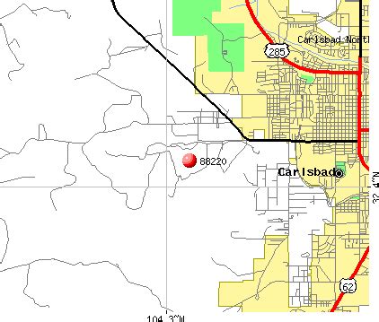 carlsbad nm zip code map