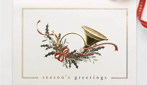 Carlson Craft Business Christmas Cards | Christmas Carol