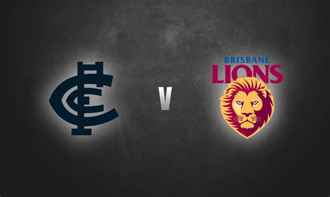 carlton vs brisbane live