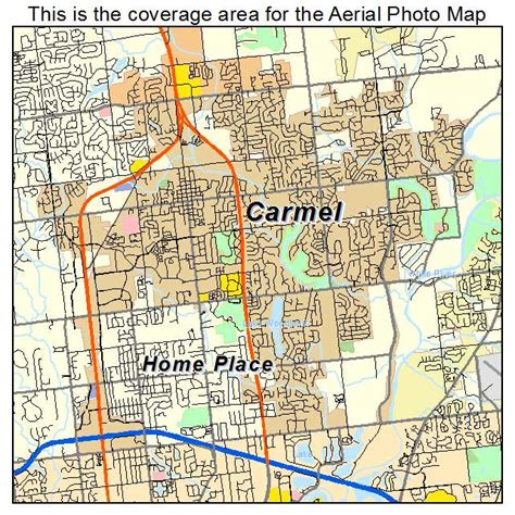 Carmel Indiana Map