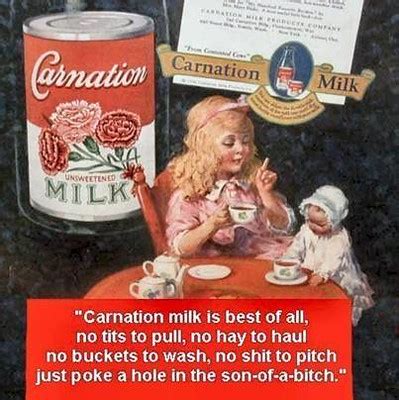 carnation milk slogan story