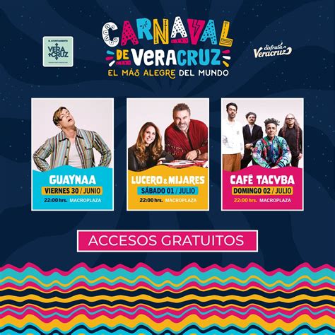 carnaval de veracruz 2023 artistas