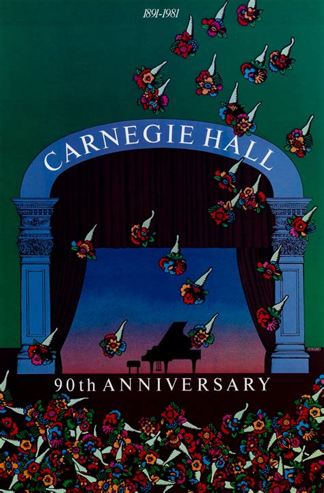 carnegie hall poster