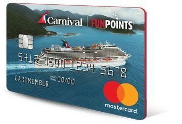 carnival credit card points redemption