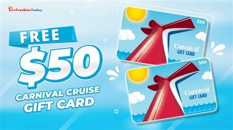 carnival cruise gift card deals