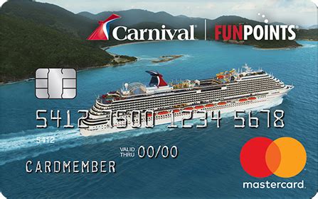 carnival cruise line credit card rewards