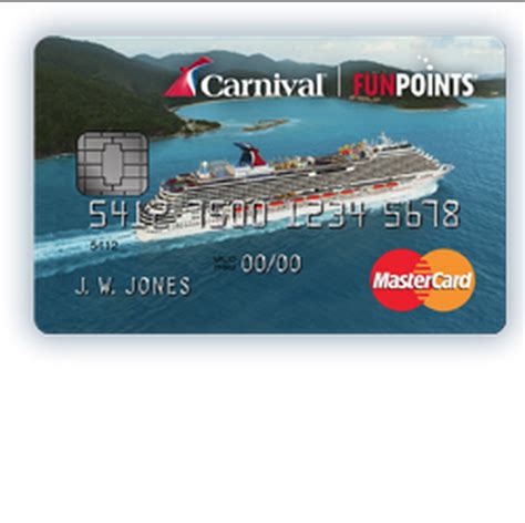 carnival cruise rewards credit card