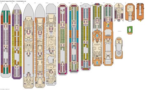carnival cruise ship conquest deck plans