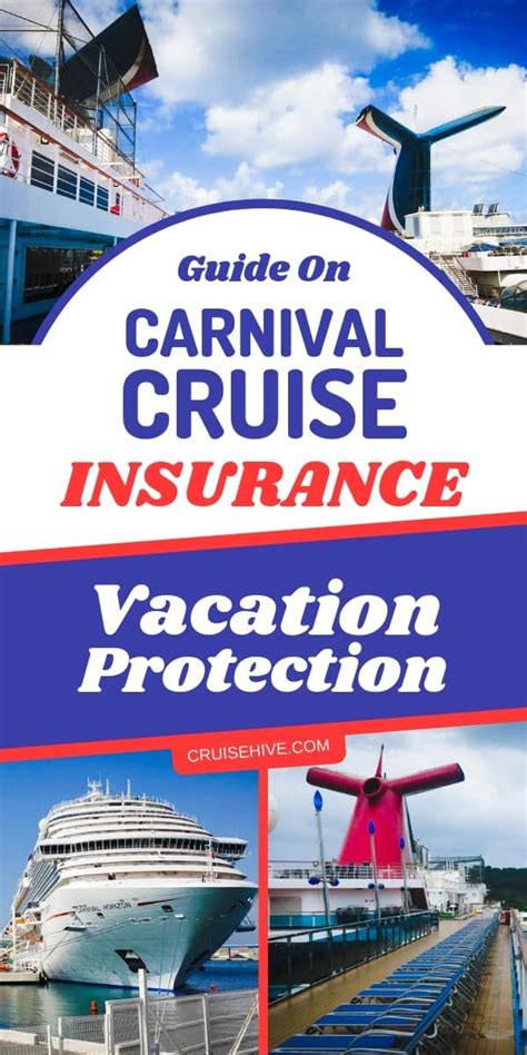 carnival cruise trip insurance