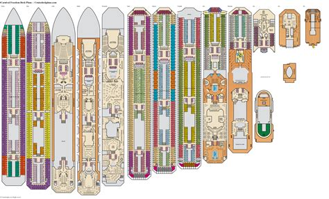 carnival freedom boat layout