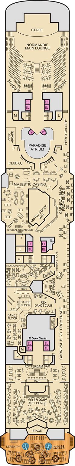 Discover the Wonders: Carnival Paradise Deck Plans Unveiled