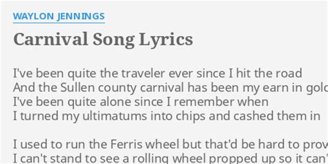 carnival song lyrics